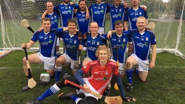 Pictured are the Darmstadt hurlers who were runners-up in the 2019 European Hurling Shield Final. 