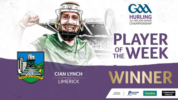 Cian Lynch is this week's GAA.ie Hurler of the Week.