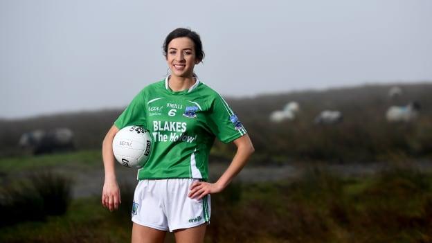 Fermanagh captain Courteney Murphy pictured at Cuilcagh Boardwalk Trail ahead of next Saturday’s TG4 All-Ireland Ladies Junior Football Championship Final.