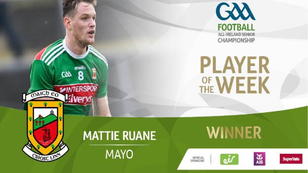 GAA.ie Footballer of the Week Mattie Ruane.