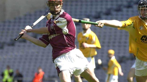 Liam Knocker played in the 2003 All-Ireland MHC Quarter-Final for Antrim against Galway at Croke Park.
