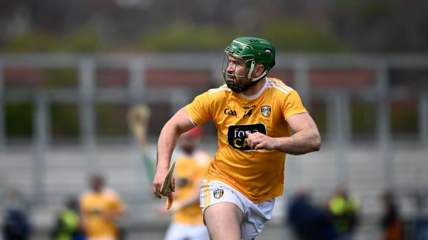 Conor McCann scored two goals for Antrim. 