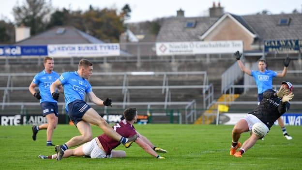 Con O'Callaghan netted a late goal to seal Dublin's win at Pearse Stadium.