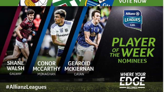GAA.ie Footballer of the Week nominees.