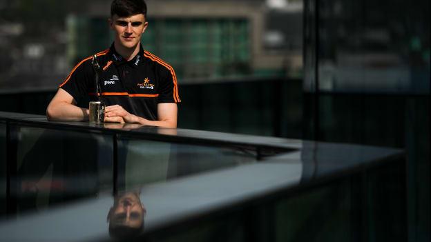 April PwC GAA/GPA Footballer of the Month Sean O'Shea pictured in Cork on Tuesday.
