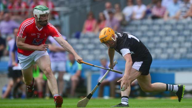 Shane Callan in actio during the 2016 Lory Meagher Cup Final at Croke Park.