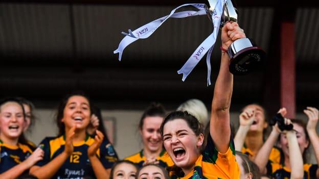 Amy Turpin captained Glanmire to All Ireland Junior glory at Duggan Park.