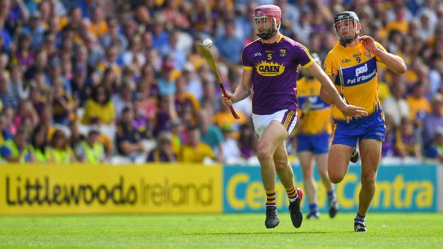 Wexford's Paudie Foley during the 2018 All Ireland SHC Quarter-Final clash against Clare.
