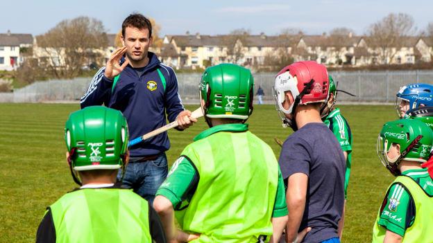 Former Galway hurler David Collins pictured at a Liam Mellows Easter Camp last year.