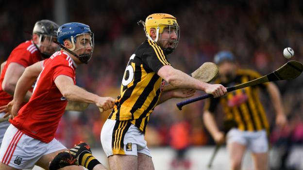 Billy Ryan of Kilkenny in action against Conor O’Sullivan of Cork during the Allianz Hurling League Division 1A Round 1 match between Kilkenny and Cork at Nowlan Park in Kilkenny.