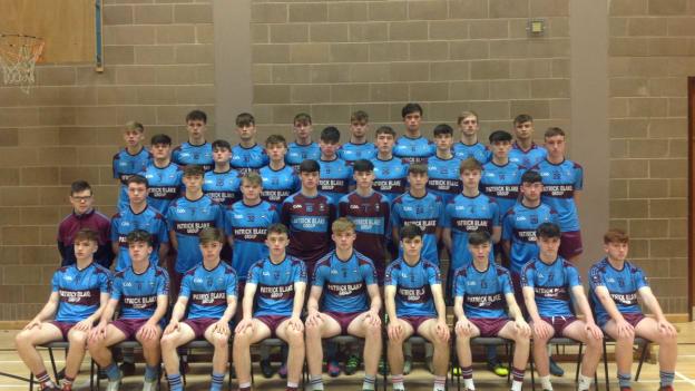 The St Michael's Enniskillen panel that has reached this year's MacRory Cup Final. 