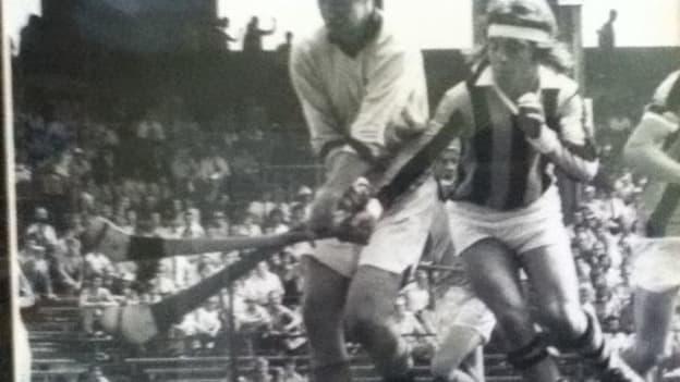 Ciarán Kilkenny's father John (pictured left) hurled for Dublin at all levels. 