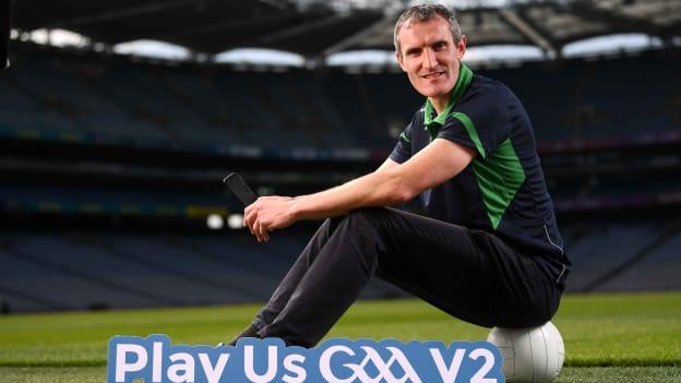 Graham Canty, PlayUs GAA App Team and former Cork All-Ireland winning captain, at the launch of the PlayUS GAA Mobile App in Croke Park.