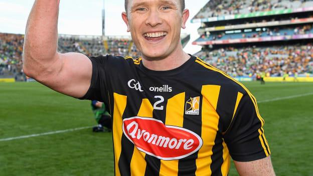 Paul Murphy celebrates after Kilkenny's victory over Limerick in the All-Ireland SHC semi-final. 