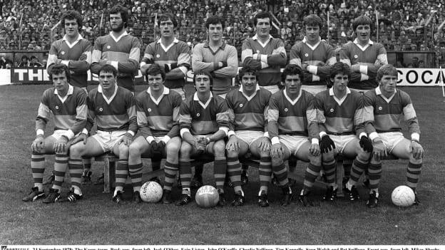 The Kerry team before the 1978 All Ireland SFC Final at Croke Park.