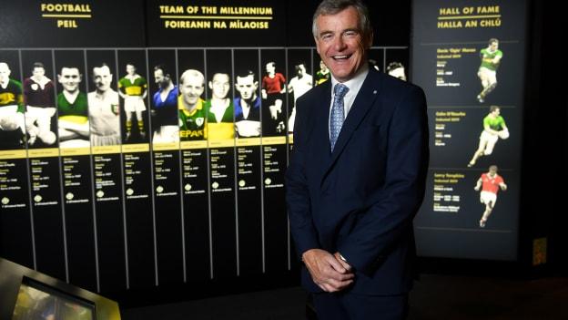 Former Meath footballer Colm O'Rourke in attendance at the GAA Museum where he was inducted into the Hall of Fame at Croke Park.