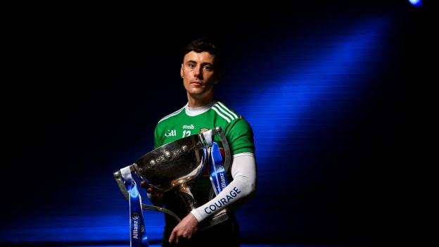 In attendance at the Allianz Football League 2020 launch in Dublin is Diarmuid O'Connor of Mayo. 2020 marks the 28th year of Allianz’ partnership with the GAA as sponsors of the Allianz Leagues. 