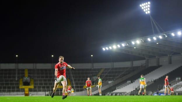 Michael Hurley scored five points for Cork against Offaly at Páirc Uí Chaoimh.