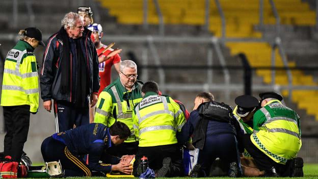 John 'Bubbles' O'Dwyer suffered an injury playing for Tipperary against Cork on February 1.
