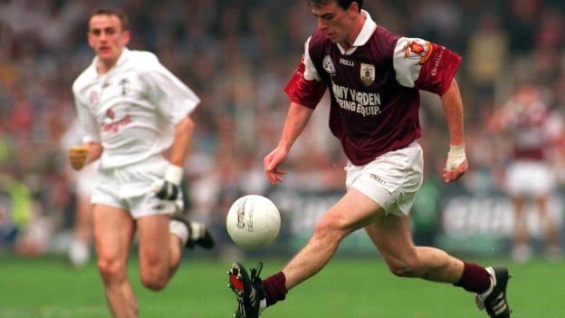 Padraic Joyce in action for Galway in the 1998 All-Ireland SFC Final. 