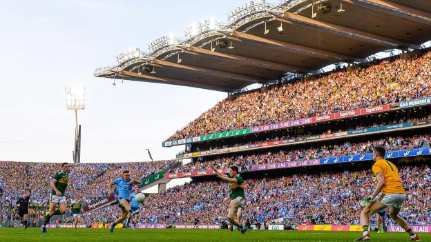 Eoin Murchan netted the decisive goal for Dublin against Kerry.