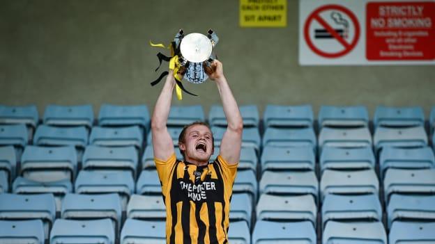 Simon Donohoe captained Shelmaliers to Wexford Senior Hurling Championship success.