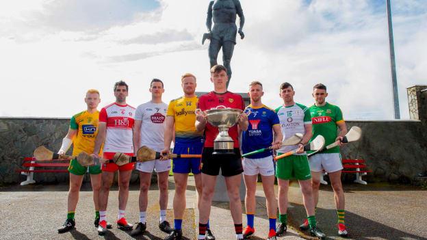 A press launch in 2019 at the Christy Ring statue ahead of the Cup named in his honour.