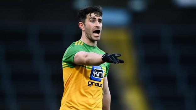 Donegal forward Paddy McBrearty pictured during the Ulster SFC Semi-Final at Kingspan Breffni.