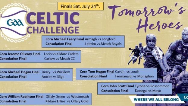 The Celtic Challenge Finals will take place this weekend.