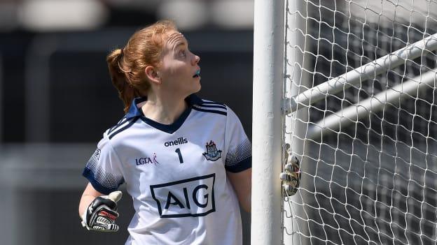 Dublin goalkeeper Ciara Trant during the recent thrilling Ladies National Football League Semi-Final against Cork.