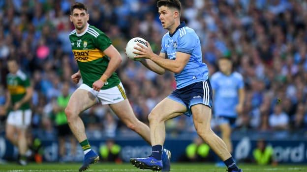 Davy Byrne in action for Dublin against Kerry in the 2019 All-Ireland SFC Final. 