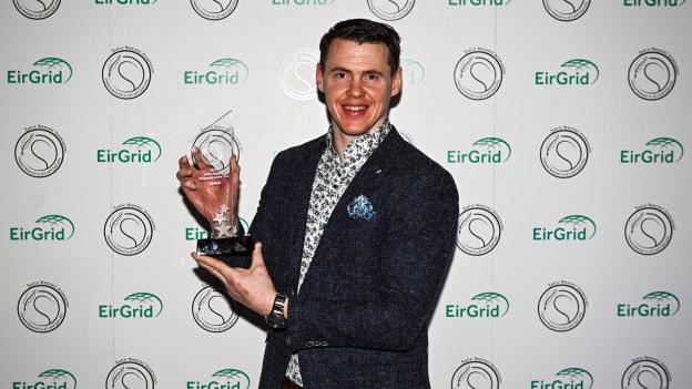 Personality of the Year recipient Kilkenny hurler TJ Reid at the Gaelic Writers’ Association Awards, supported by EirGrid, which took place at the Iveagh Garden Hotel. Photo by Eóin Noonan/Sportsfile