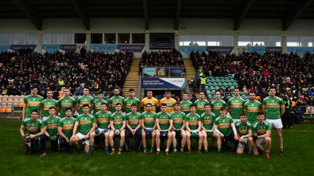 The Leitrim footballers pictured for their FBD League clash with Mayo this year. 