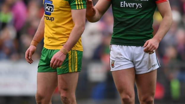Donegal's Michael Murphy and Mayo's Aidan O'Shea will go head to head in Saturday's crunch All-Ireland SFC quarter-final clash at Elverys MacHale Park. 