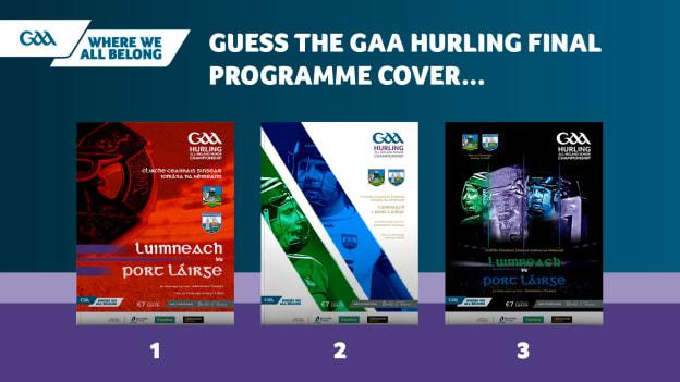 Can you guess which cover will feature on this week’s GAA Hurling finals programme?