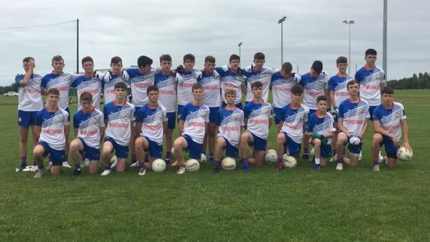 The New York Under 16 team during a recent tour of Ireland.