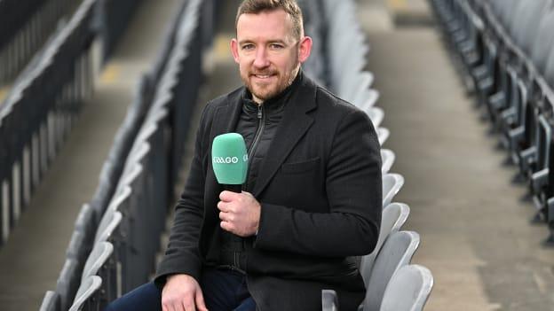 Hurling analyst Richie Hogan in attendance at the 2024 GAAGO match schedule launch at Croke Park in Dublin. Fans can avail of 38 exclusive matches in Ireland for €69 up until December 31st". Photo by Sam Barnes/Sportsfile