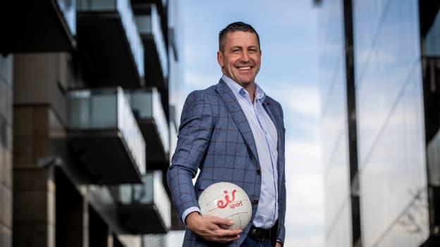 Former Dublin footballer Senan Connell pictured at the launch of eir's Allianz League coverage.