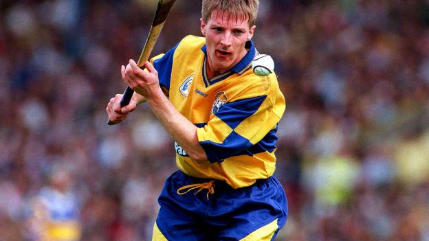 Jamesie O'Connor in action during the 1997 Munster SHC Final against Tipperary.
