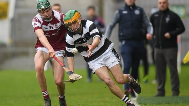 Presentation College Athenry's Gavin Lee in action during the 2019 Croke Cup Final against St Kieran's, Kilkenny.