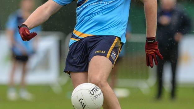 Robert Finnerty scored six points for Salthill-Knocknacarra against Claregalway at Tuam Stadium.