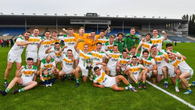 The Clonmel Commericals players celebrate after victory over Loughmore-Castleiney in the Tipperary SFC Final. 