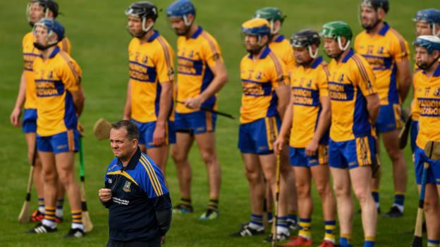 Coach Davy Fitzgerald and the Sixmilebridge panel pictured ahead of the Clare SHC Semi-Final.