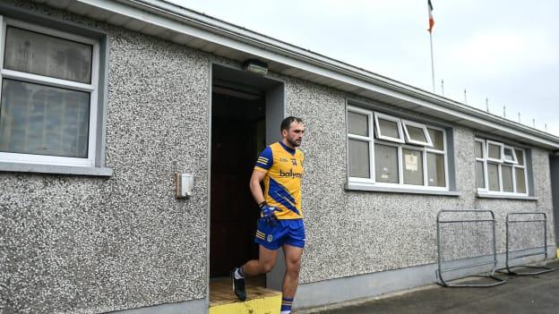 Donie Smith steps out of the dressing room at Markievicz Park for this year's Connacht semi-final clash with Sligo.  