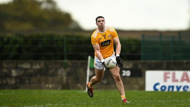 Declan Lynch in Allianz Football League Division Four action against Waterford last month.