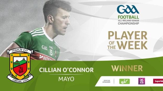 GAA.ie Footballer of the Week Cillian O'Connor.