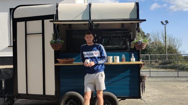 Joe O'Connor pictured at the Divil's Brew coffee stall in Wexford.