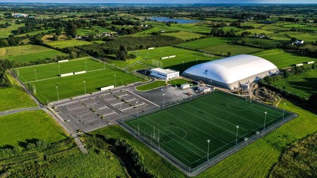 An aerial view of the Connacht GAA Centre of Excellence in Bekan, County Mayo. 