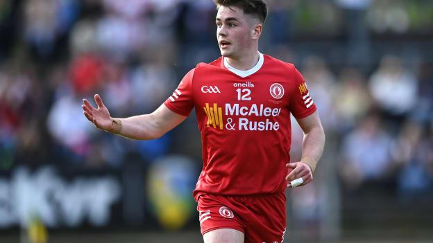 Ruairí Canavan starred for Tyrone at U20 level in 2022.