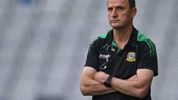 Meath manager, Andy McEntee, pictured during his team's defeat to Dublin in the Leinster SFC Final. 